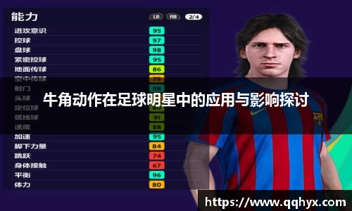 牛角动作在足球明星中的应用与影响探讨